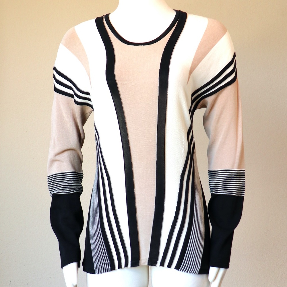 Lightweight Ohne Titel sweater in earth tones
